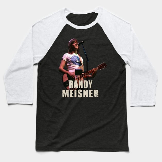 Randy Meisner Vintage Baseball T-Shirt by wizardwenderlust